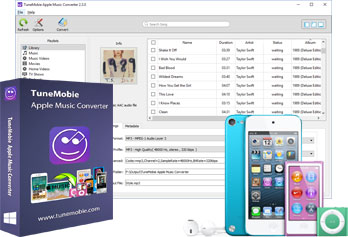 TuneMobie Apple Music Converter：Apple Musicの曲をMP3、M4Aに変換